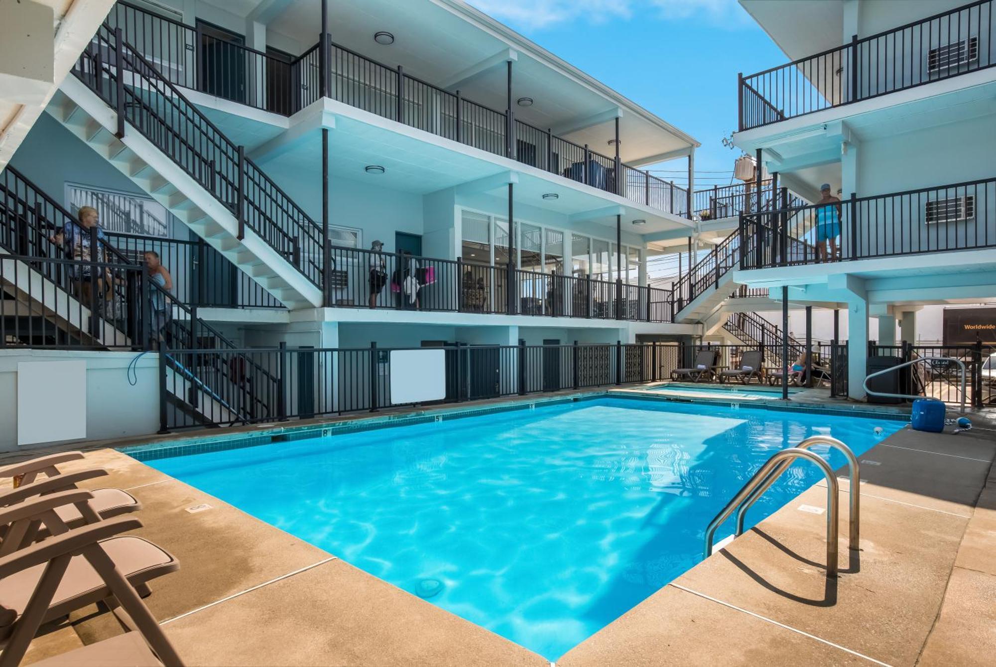 Hotel Cabana Oceanfront/Boardwalk North Wildwood Kültér fotó