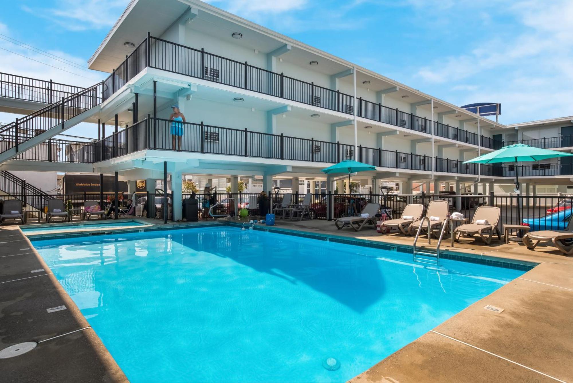 Hotel Cabana Oceanfront/Boardwalk North Wildwood Kültér fotó