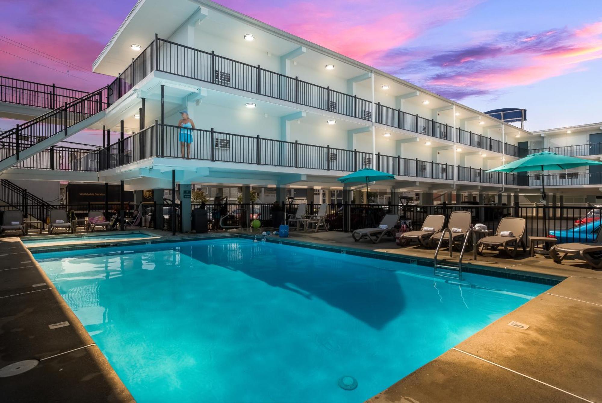 Hotel Cabana Oceanfront/Boardwalk North Wildwood Kültér fotó